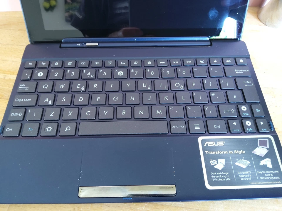 Asus Transformer Pad TF300T Mobile Docking Black Working VGC - Image 3 of 4