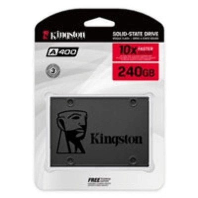 Kingston A400 (SA400S37/240G) 240GB, 2,5 Zoll SSD SATA 3 Interface Lesen 500MB