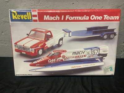 REVELL MACH I FORMULA ONE TEAM PLASTIC MODEL KIT #7240 NEW SEALED