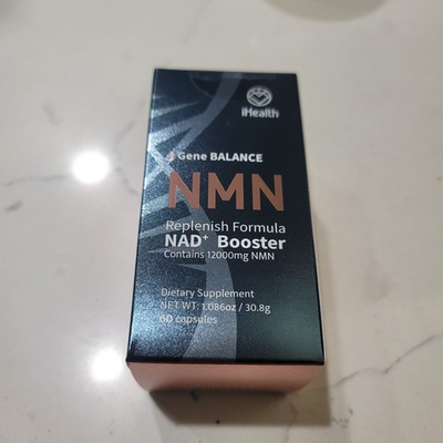 #ad #ad ihealth NMN NADbooster Contains 12000mg NMN. Gene Balance $99.00