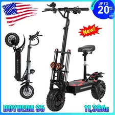 BOYUEDA S3-11 Electric Scooter 6000W 60V38Ah Adults E-Scooter 85KM/H Off-Road US