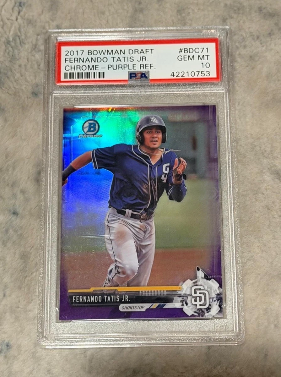 Fernando Tatis Professional Sports Authenticator (PSA) Baseball