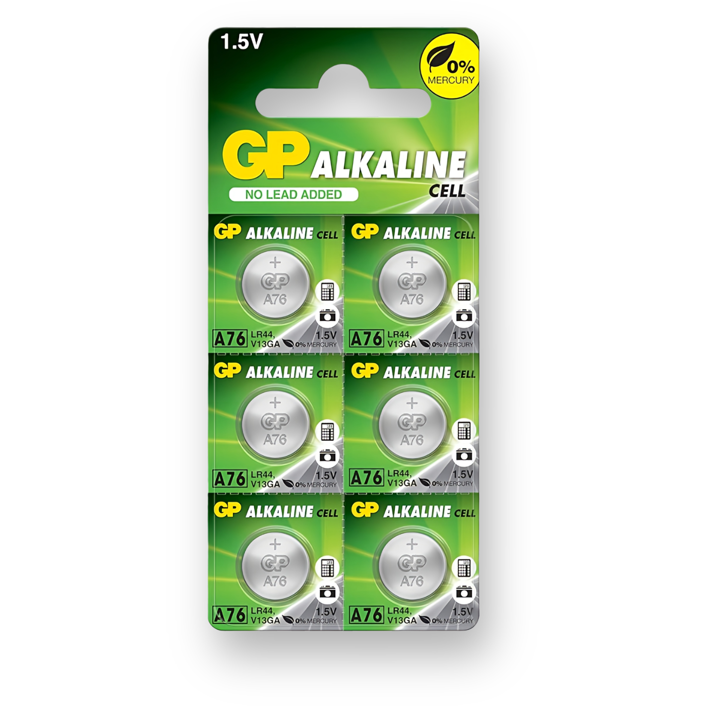 10 x GP LR44 1.5V Batteries A76 LR 44 AG13 357 L1154 Longest Expiry - Image 11