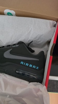 Nike Air Max LTD 3 Sneaker, Weiß/Schwarz/Aqua-Blau/Türkis, Holo-Swoosh, Gr.42