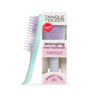 Tangle Teezer Ultimate Detangler Brush, Eliminates Knots Mini, Wisteria Leaf 