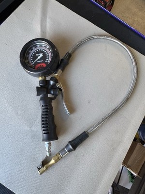 MAC TOOLS TIRE AIR ANALOG DIAL 0-170psi, 0-1200kpa w/ INFLATOR GAUGE SET TG1000C