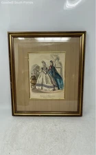 Journal Demoiselles Artwork With Fashion Dressed With Women & Child Print