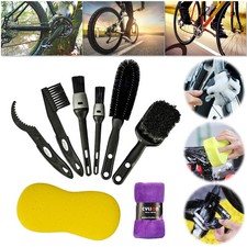8pcs Bicycle Bike Cleaning Tools Bike Cleaning Brush Set for Mountain Road City