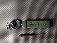 Vw Keychain Leather - Green