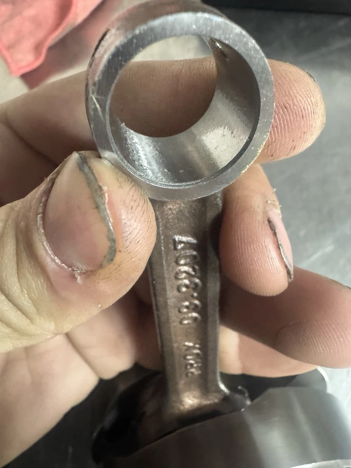 Varilla de conexión de manivela para motor Suzuki RM125 RM 125 12261-27C02 Foto 3 de 4