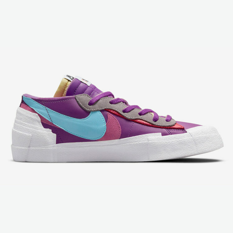 SACAI X NIKE Scarpe basse Nike Sacai x Kaws Blazer "Purple Dusk" DM7901 500 spedizione veloce