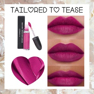 mac tailored to tease lipstick