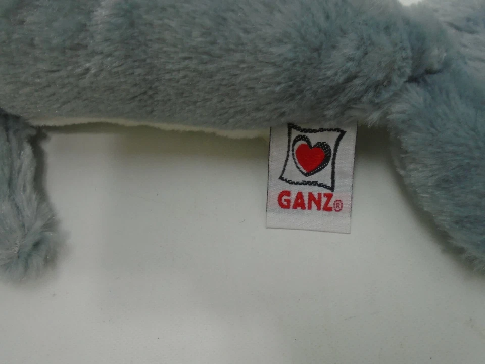 Webkinz Ganz HM220 BOTTLENOSE DOLPHIN GREY 11" LONG PLUSH TOY 2008 - - Image 3 of 4