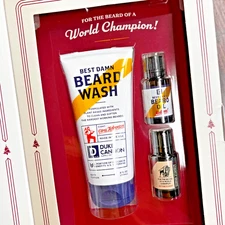 Duke Cannon Gift Set Beard Wash & Oil The Beard That Stole Christmas MADE IN USA