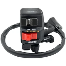 Handlebar Kill Start Switch Headlight for Kawasaki Bayou 300 KLF300 1988-2005