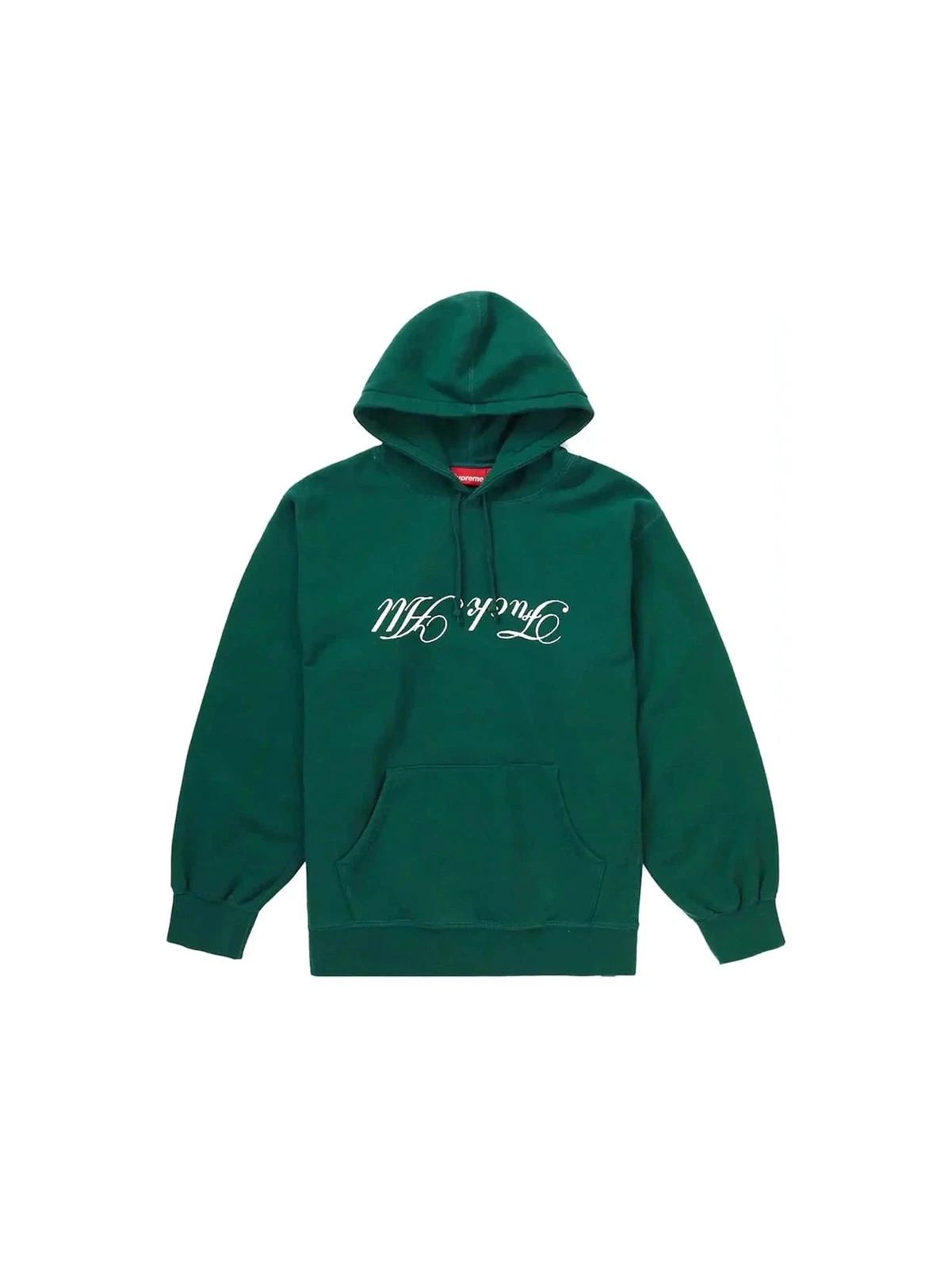 Supreme Jamie Reid F*** All Hooded Sweatshirt Dark Green
