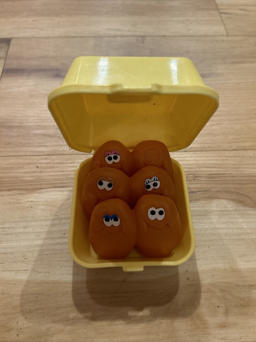 Vintage 1988 McDonald's 6 Piece McNuggets Chicken Nugget Vintage 1988 McDonald's 6 Piece McNuggets Chicken Nugget