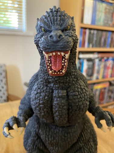 X-Plus Godzilla 1989 Toho 30 cm series Godzilla vs Biollante Used JP release - Picture 19 of 24