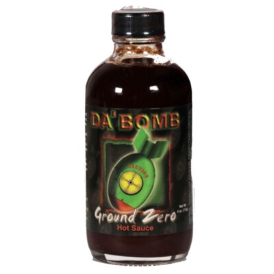 Da' Bomb Ground Zero Hot Sauce - 321,900 Scoville units