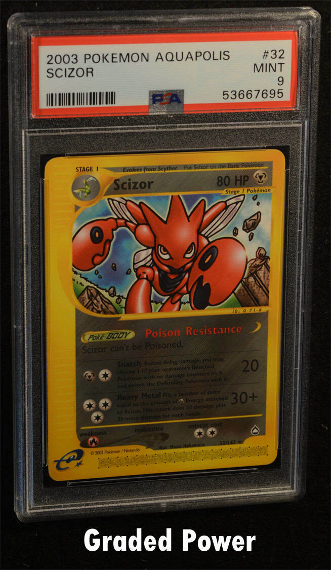 PSA6 8 9 まとめ売り Pokemon Aquapolis Scizor PSA 9 (7695) 32/147 | eBay