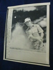 1987 PGA Larry Mize Brookline MA U.S. Open practice rd Vintage Wire Press Photo
