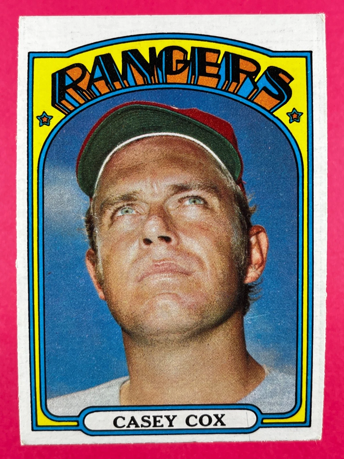 1972 Topps Baseball Casey Cox #231 Texas Rangers