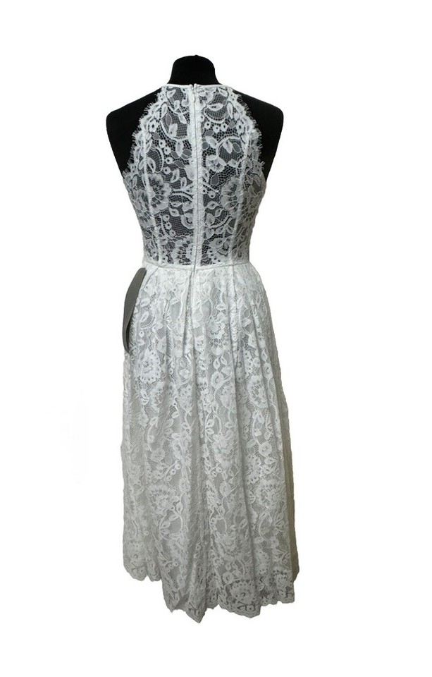 ASOSWhite Valcrie Wedding Dress Size UK 8 eBay