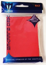 Max Pro Card Supplies YUGIOH Deck Protector Sleeves Ultra Quality Red 60 Count