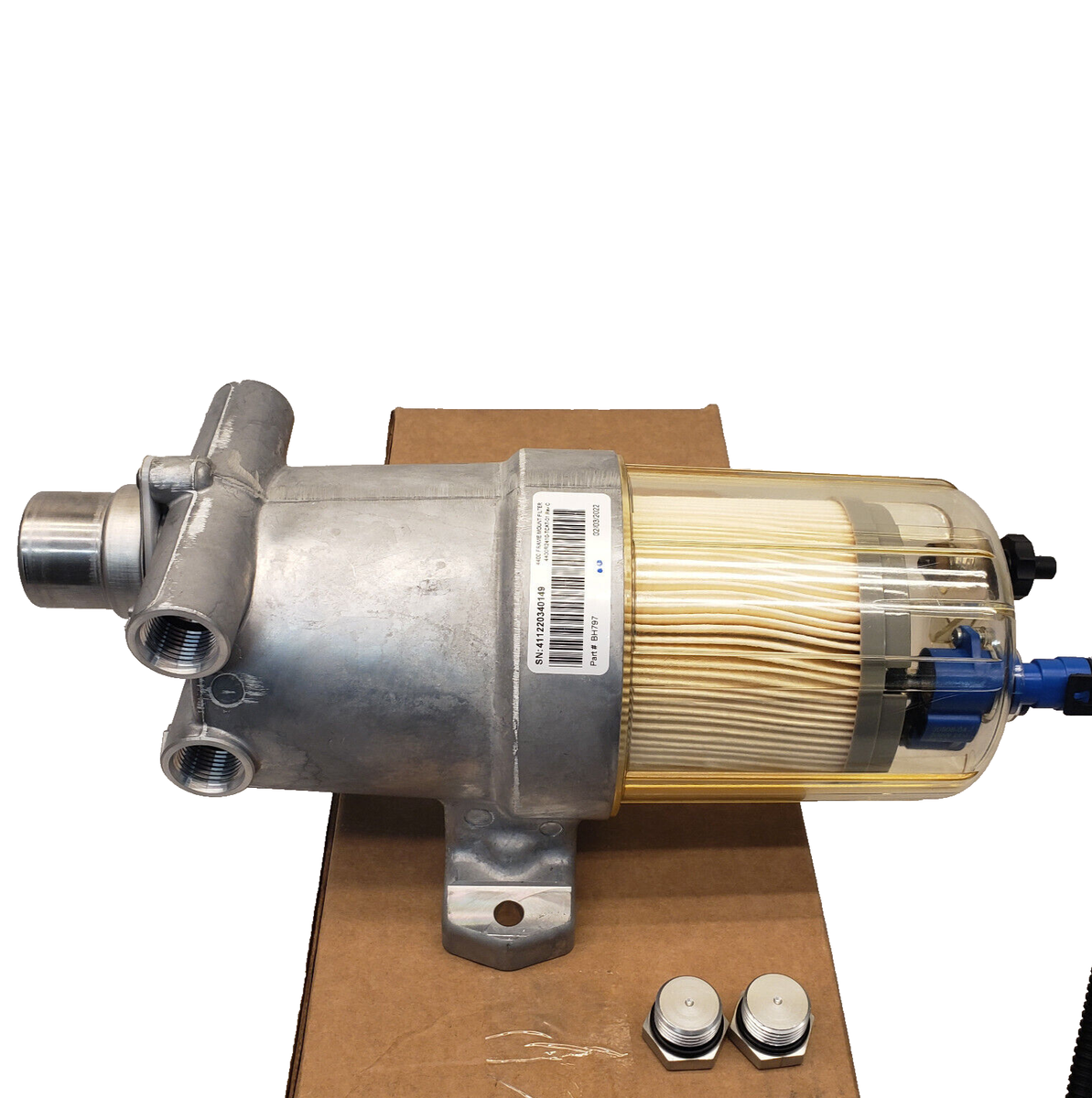 PARKER RACOR GreenMAX Fuel Filter/Water Separator, 24V PARKER RACOR GreenMAX Fuel Filter/Water Separator, 24V
