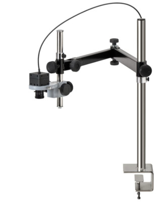 HOZAN Micro Scope L-KIT1087 For PC 1.3~3.6 times Clamp Type Long Arm Japan