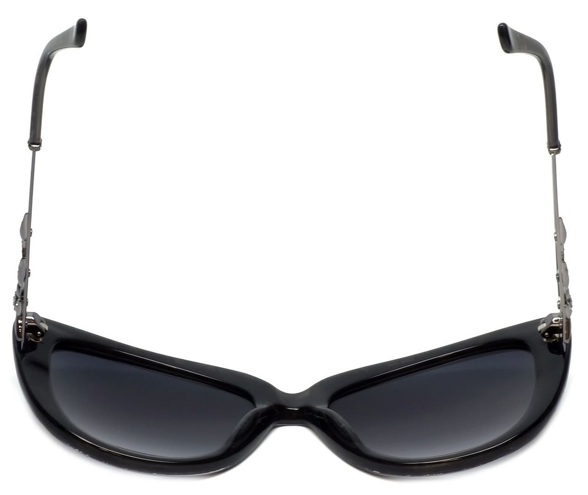 Judith Leiber Designer Sunglasses JL5008-01 in Onyx in Grey