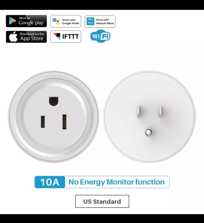 smart plug wifi controlled for controlling home lighting and equipment-image