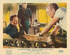 Run For The Sun Original British Lobby Card Richard Widmark Trevor Howard