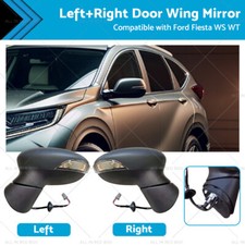 RH + LH Pair Electric Door Mirror No Heat Suitable For Ford Fiesta WS WT 08~17