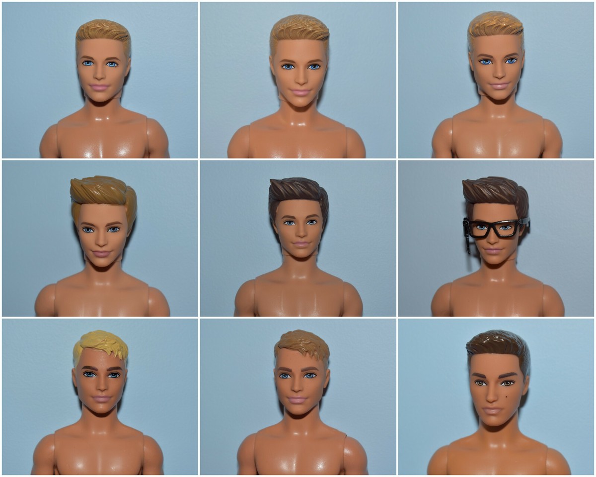 Assorted Lot B of BARBIE'S Boyfriend KEN Dolls Blondes, Brunettes You  Choose