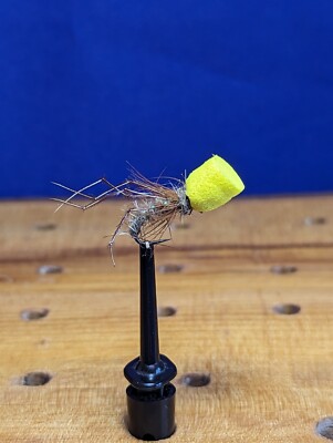 Fly Fishing,trout flies(Hare's Ear Popper Hopper) 👉12 pieces barbless👈  ,🧨🧨🧨 UK