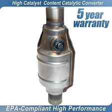 2" In Out Catalytic Converters for 1999-2004 Honda Odyssey Accord Acura TL CL