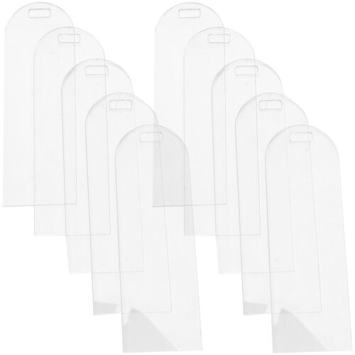  10 PCS Blank Bookmarks DIY Acrylic Student Acrylic Bookmarks - Picture 1 of 19