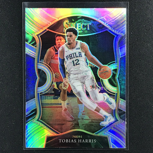 2020 Panini Select Basketball Silver Prizms Tobias Harris #11 PSA 9