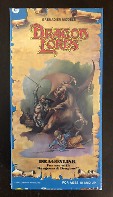 DRAGONLISK Grenadier Dragon Lords 1985 New SEALED IN SHRINK