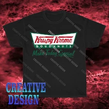 New Design Krispy Kreme Doughnuts Restaurant Classic Logo Funny Size S to 5XL