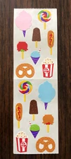 Vintage 1999 Mrs. Grossman’s Food Carnival Stickers