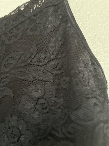 Avenue Body Womens Sleepwear Shirt / Gown Top Size 18/20 Black Pre Owned - Picture 6 of 24