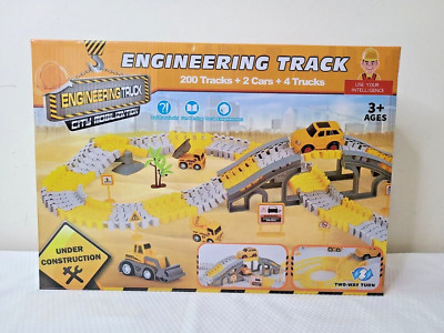 Engineering Track Playset Engineering Truck City Mobilization / 236 PCS Ages 3+