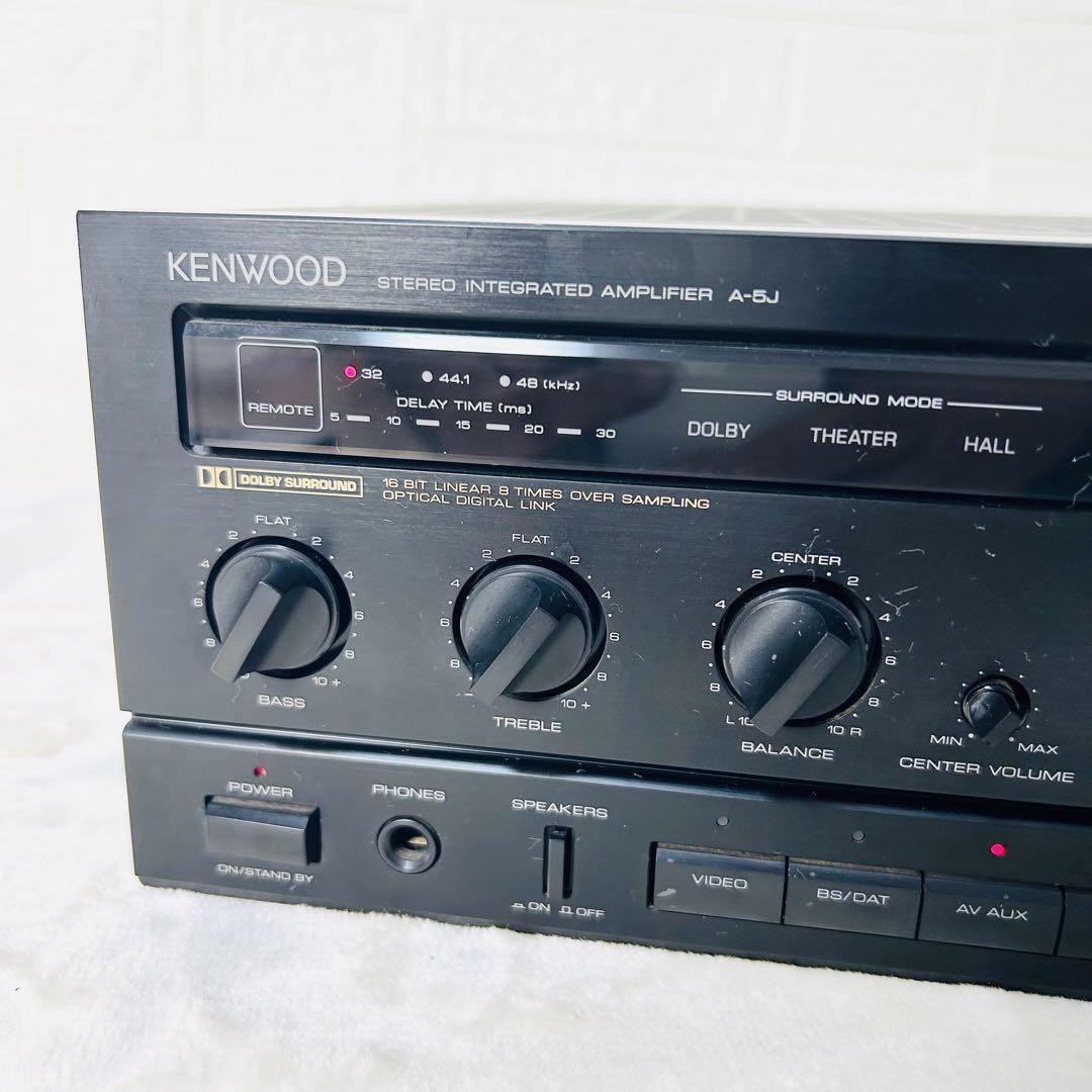 Good product KENWOOD integrated amplifier A-5J with remote Good product KENWOOD integrated amplifier A-5J with remote