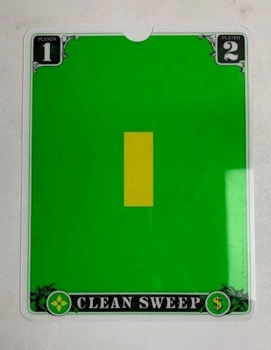 Vectrex Clean Sweep Game Cartridge Screen Overlay Manual Instructions Vintage - Image 4 of 4