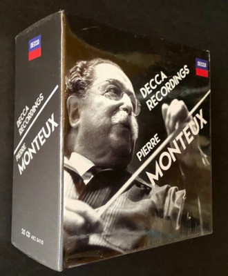 Pierre Monteux - Decca Recordings (20 CD Boxset) | eBay UK