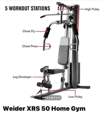 Weider XRS 50 Home Gym Total-Body Training