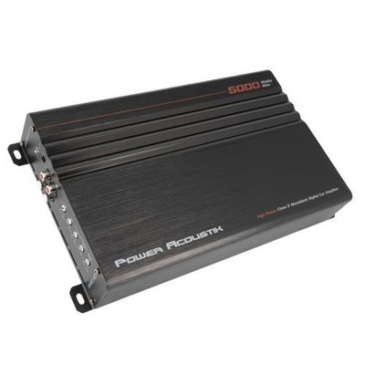 Power Acoustik CA1-5000D | 5,000W Class D Monoblock Car Amplifier, 1 Channel Amp