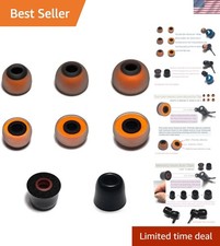 Comfort-Enhancing Silicone Foam IEM Ear Tips Perfect Fit for Your Headphones